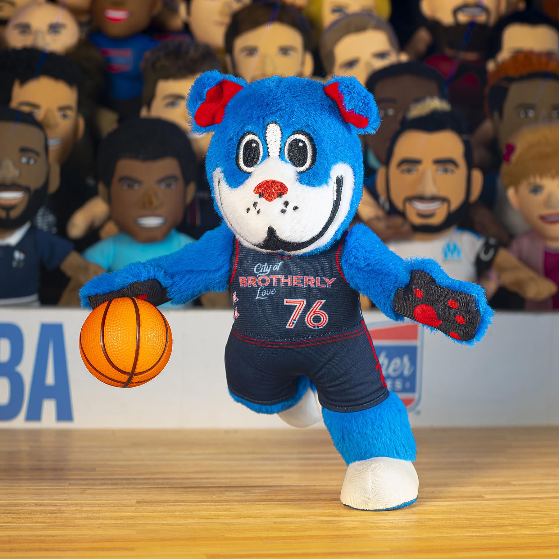 Foto 5 pulgar | Figura De Peluche Bleacher Creatures Philadelphia 76ers Franklin 10 - Venta Internacional.