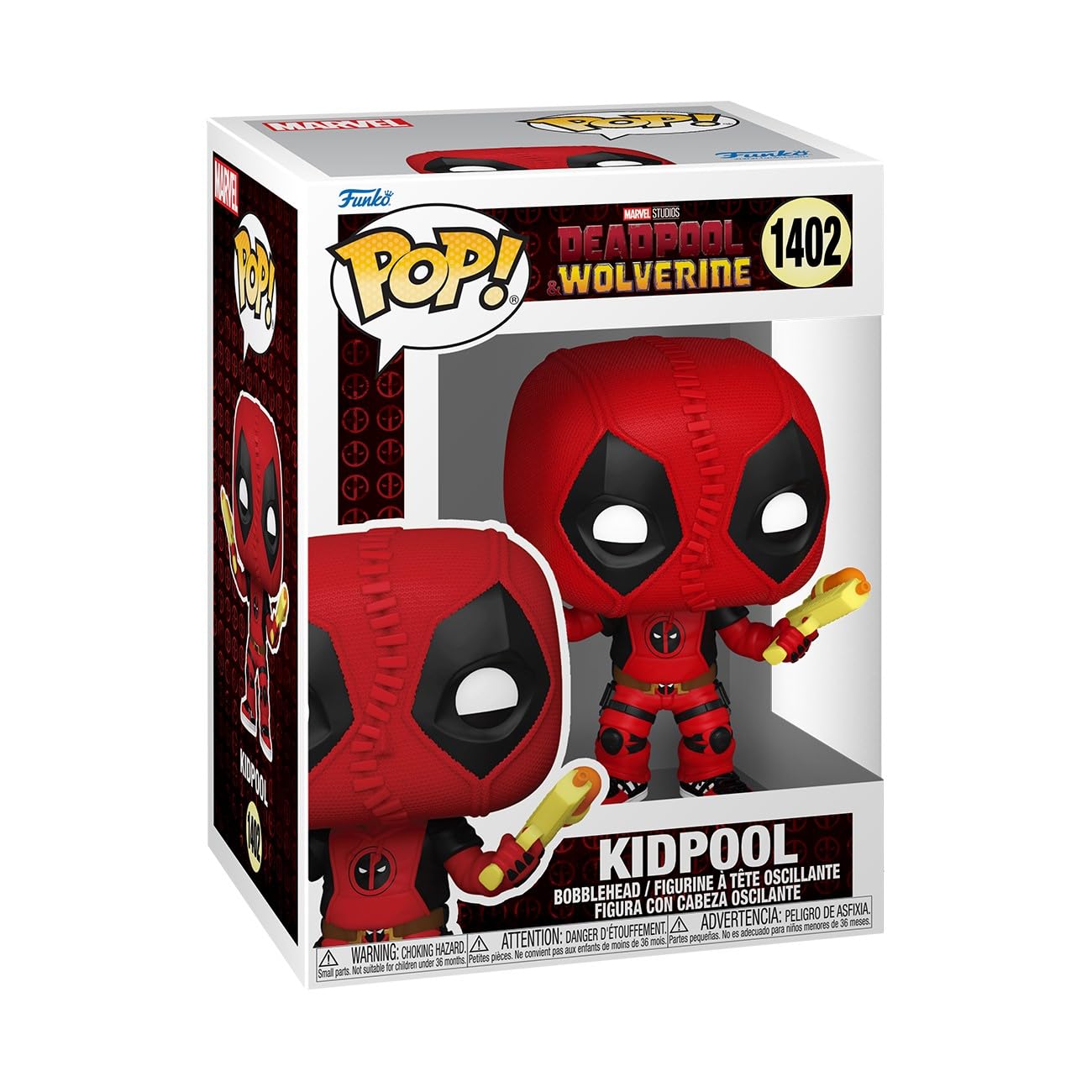 Foto 2 pulgar | Figura De Acción Funko Pop! Marvel Deadpool Y Wolverine Kidpool - Venta Internacional.