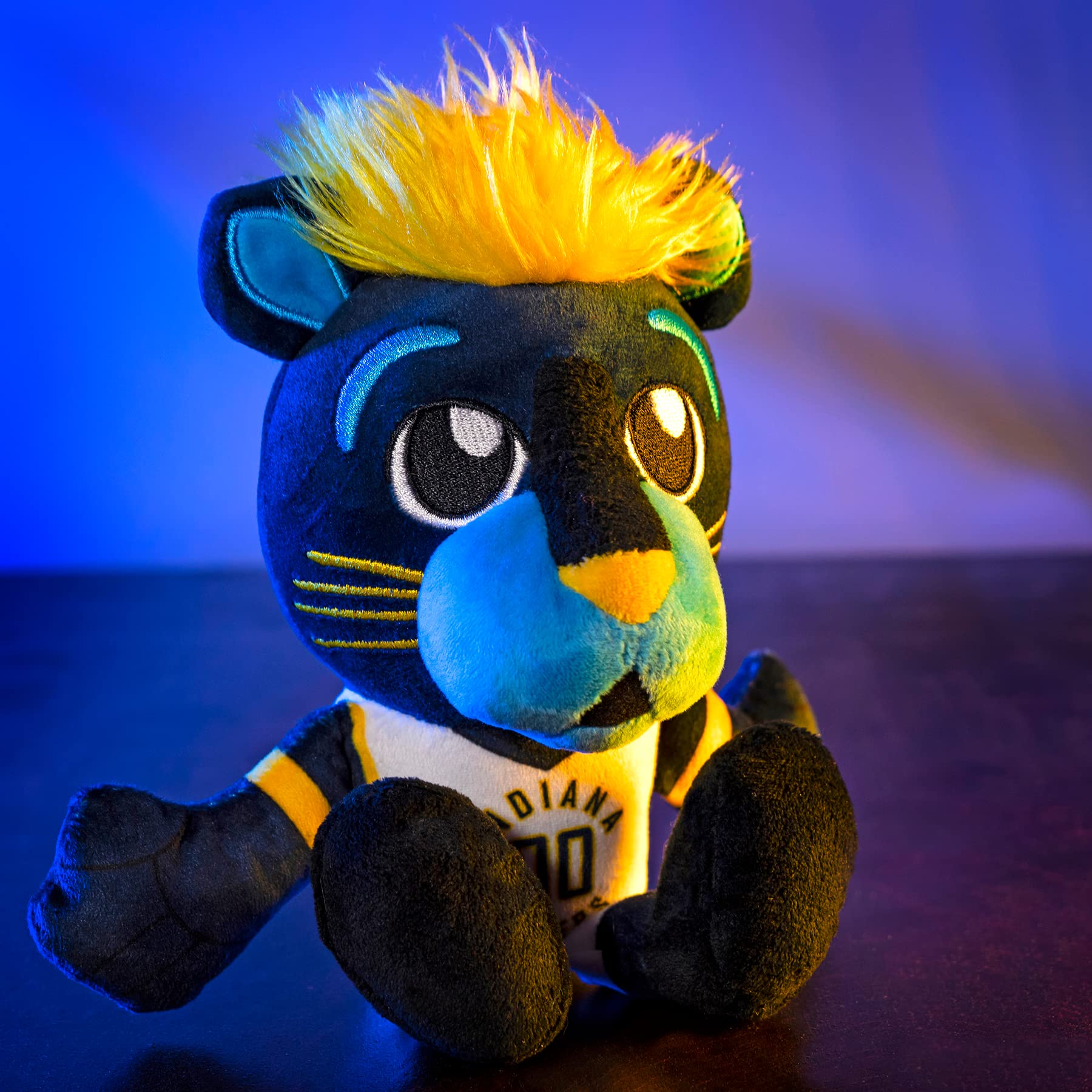 Foto 3 pulgar | Peluche Bleacher Creatures Indiana Pacers Boomer Mascot 8 - Venta Internacional