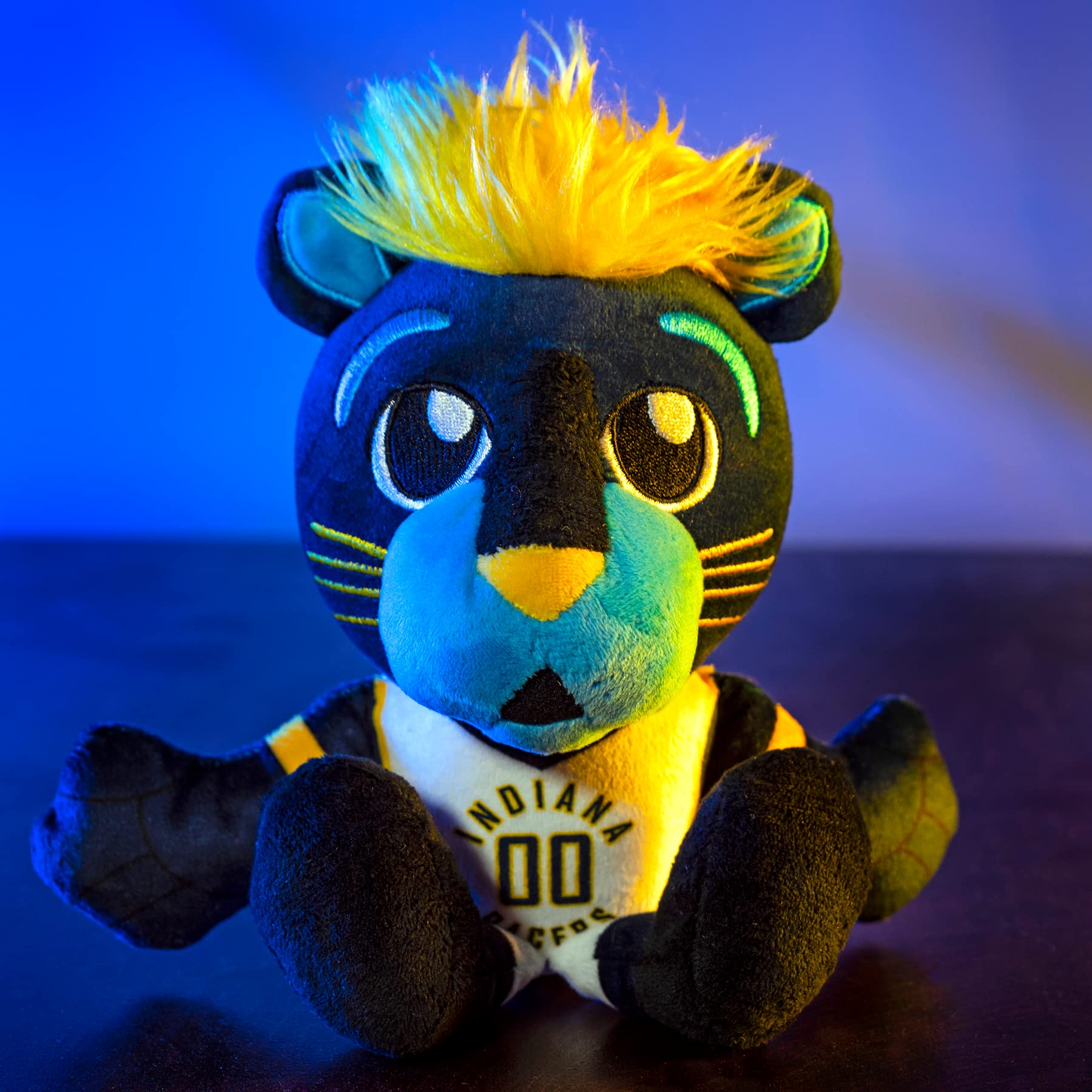 Foto 6 pulgar | Peluche Bleacher Creatures Indiana Pacers Boomer Mascot 8 - Venta Internacional