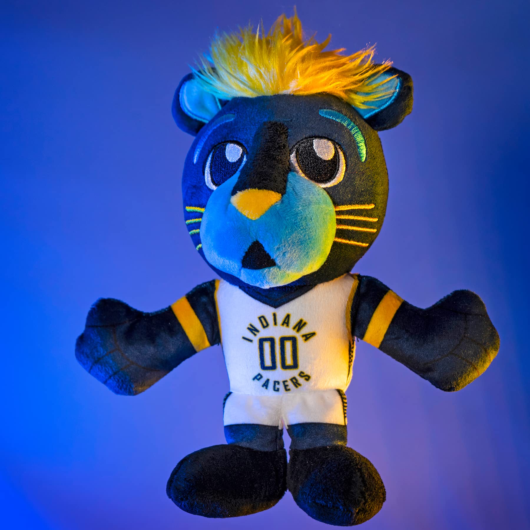 Foto 7 pulgar | Peluche Bleacher Creatures Indiana Pacers Boomer Mascot 8 - Venta Internacional