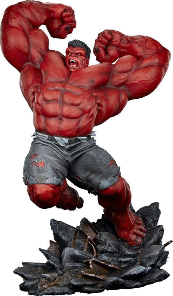 Foto 2 pulgar | Figura Sideshow Collectibles Premium Format Marvel Red Hulk