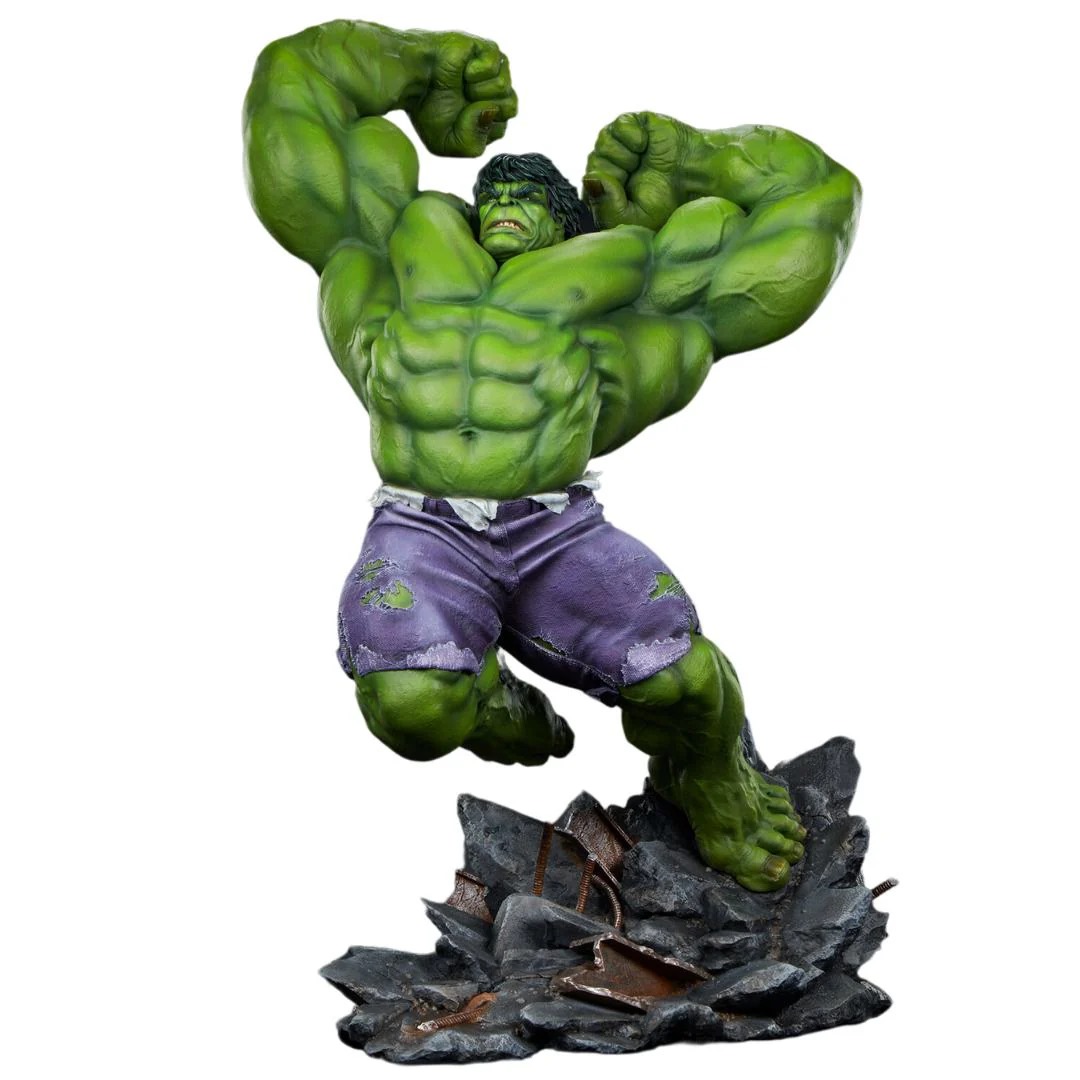 Foto 2 pulgar | Estatua Coleccionable Sideshow Premium Format Marvel The Hulk (classic)