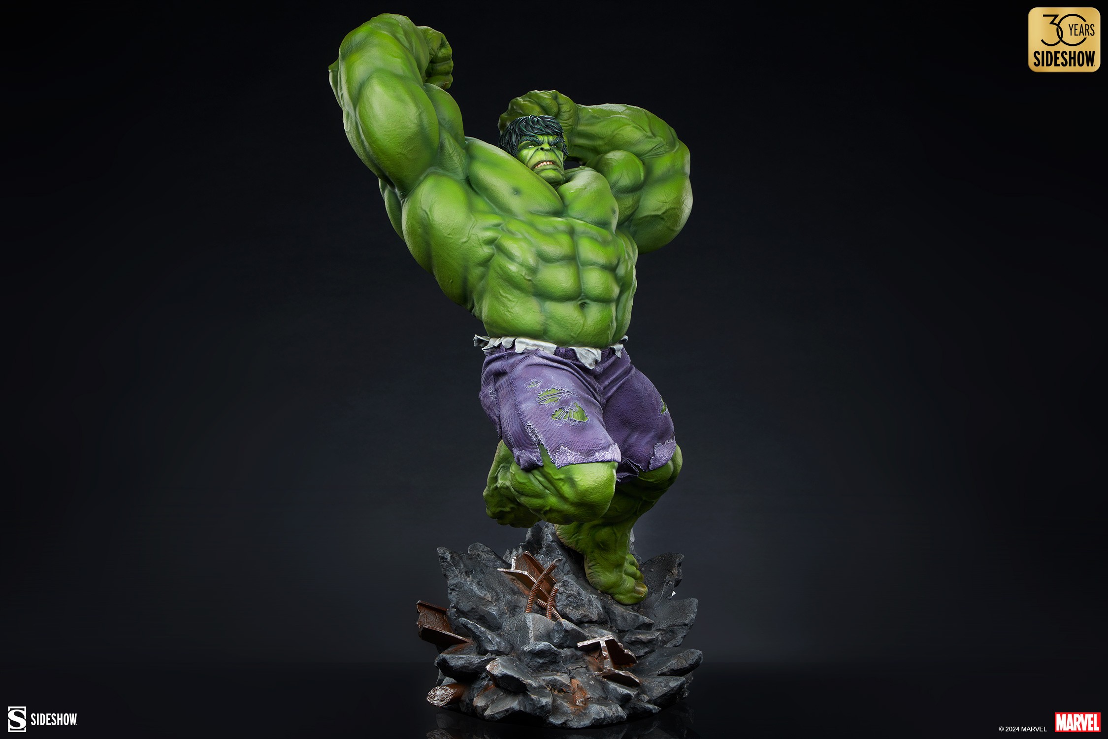 Foto 3 pulgar | Estatua Coleccionable Sideshow Premium Format Marvel The Hulk (classic)