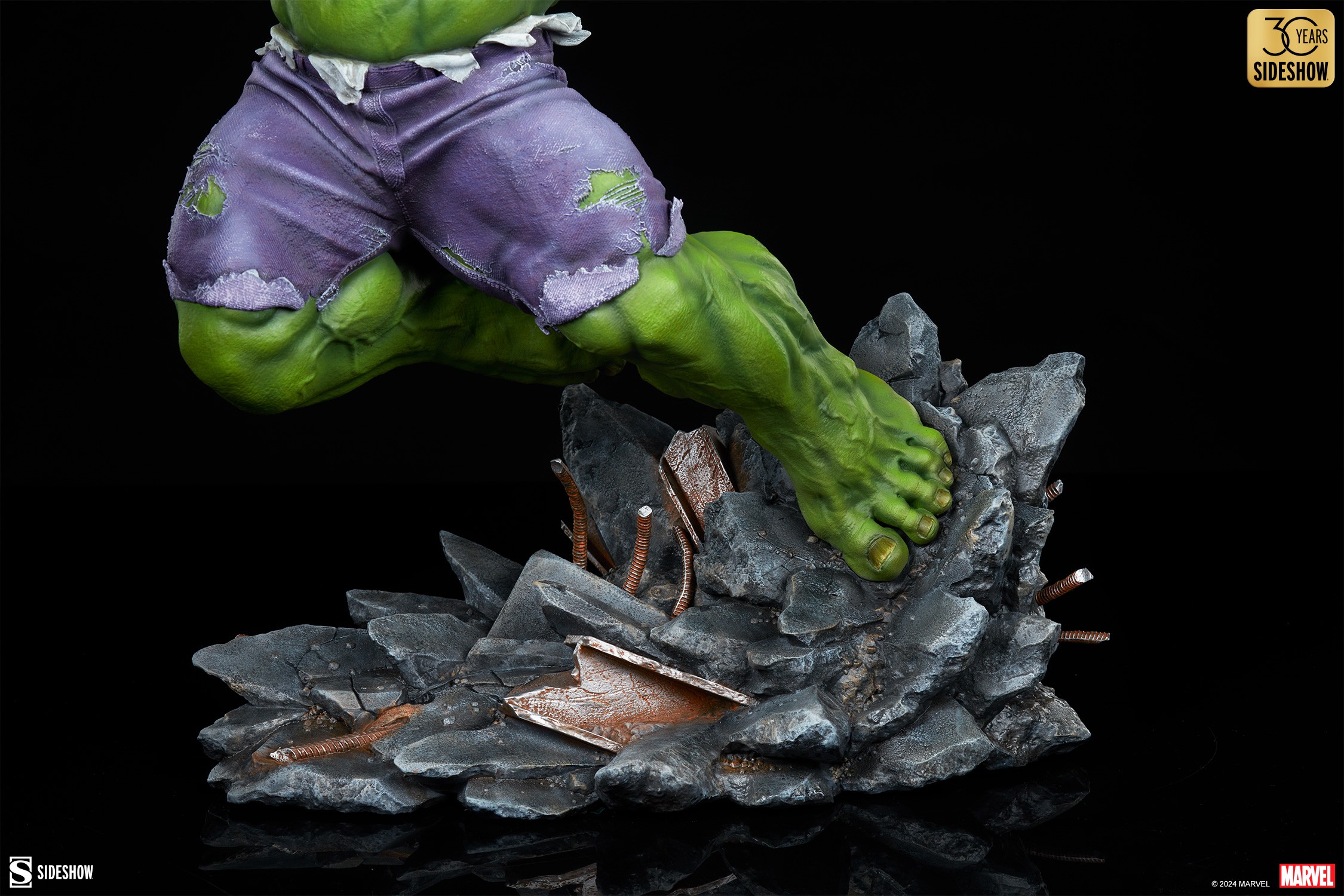 Foto 7 pulgar | Estatua Coleccionable Sideshow Premium Format Marvel The Hulk (classic)