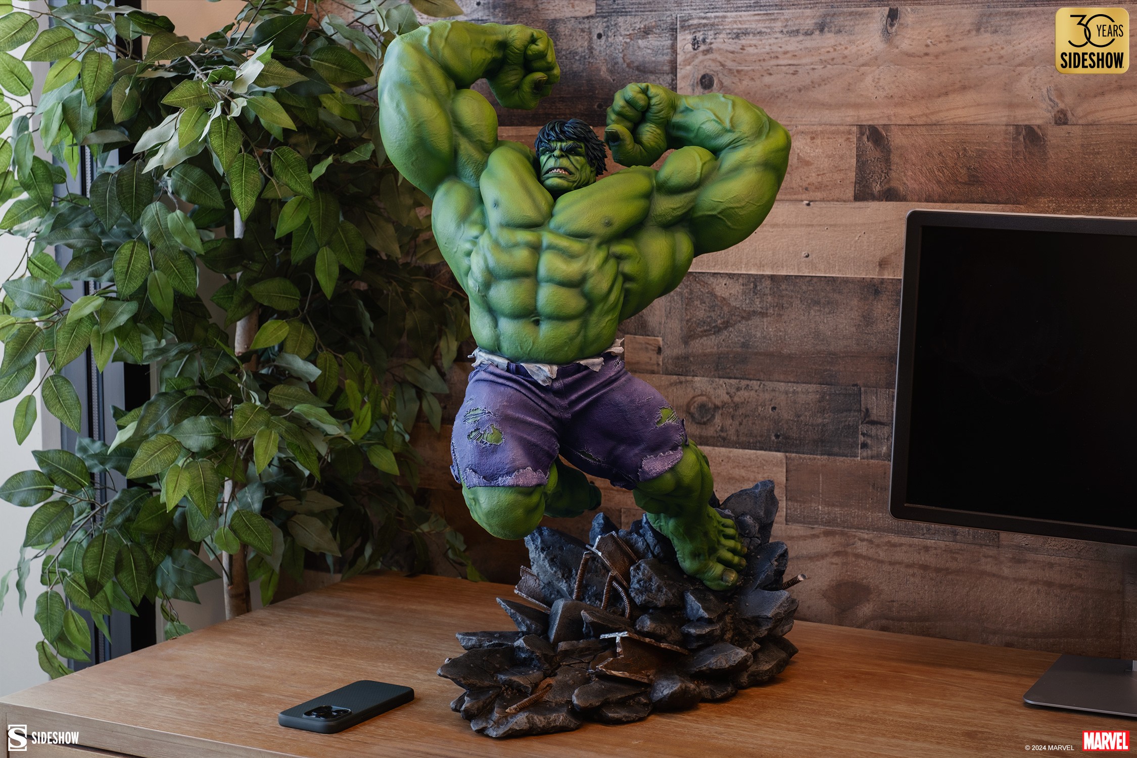 Foto 9 pulgar | Estatua Coleccionable Sideshow Premium Format Marvel The Hulk (classic)