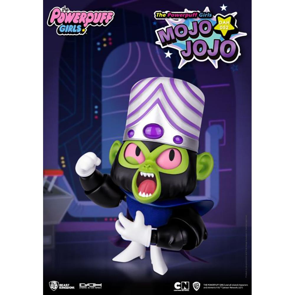 Foto 5 pulgar | Beast Kingdom Figura Articulada Mojo Jojo Las Chicas Superpoderosas Jojo's Bizarre Adventure