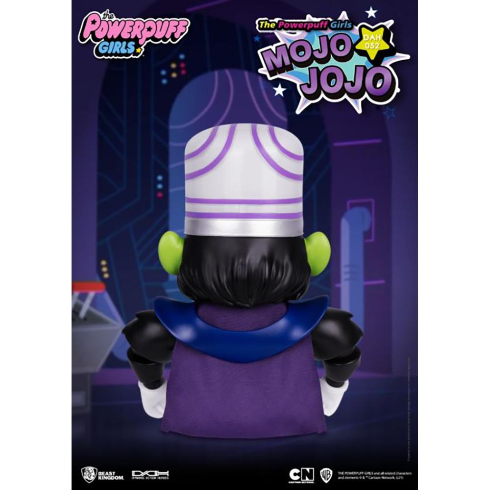 Foto 6 pulgar | Beast Kingdom Figura Articulada Mojo Jojo Las Chicas Superpoderosas Jojo's Bizarre Adventure