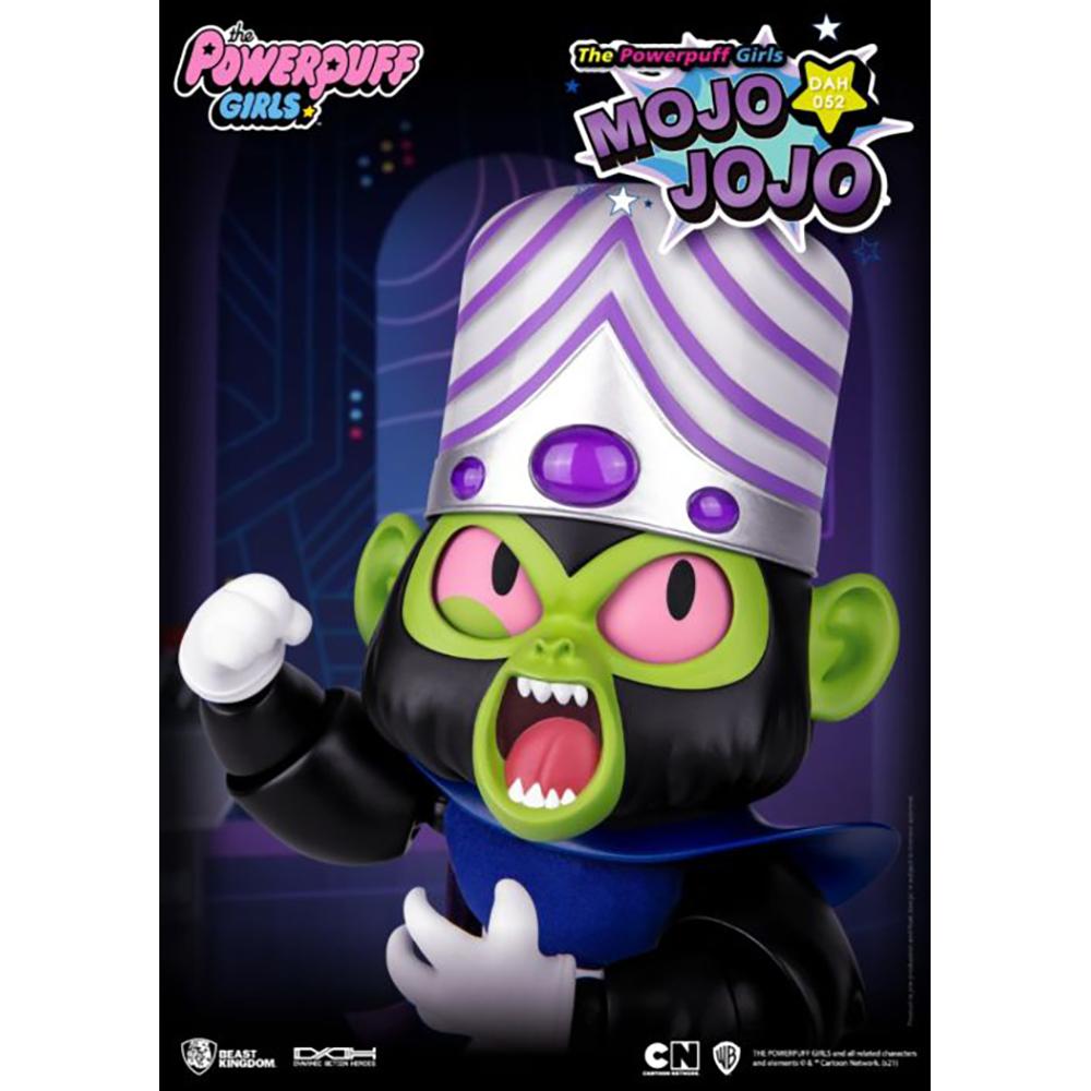 Foto 7 pulgar | Beast Kingdom Figura Articulada Mojo Jojo Las Chicas Superpoderosas Jojo's Bizarre Adventure