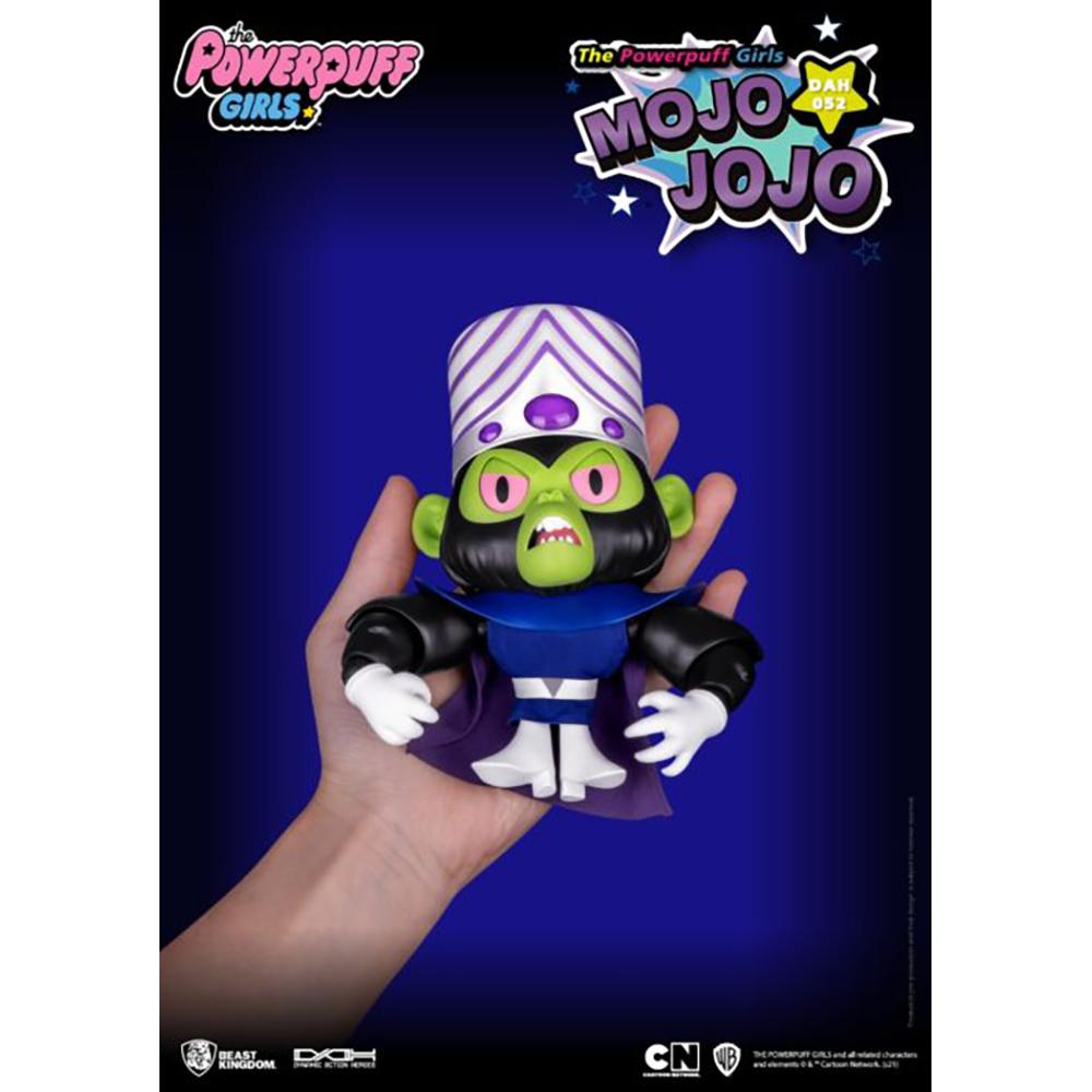 Foto 8 pulgar | Beast Kingdom Figura Articulada Mojo Jojo Las Chicas Superpoderosas Jojo's Bizarre Adventure