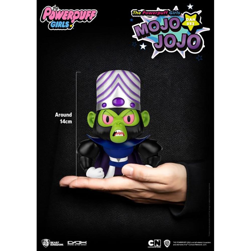 Foto 9 pulgar | Beast Kingdom Figura Articulada Mojo Jojo Las Chicas Superpoderosas Jojo's Bizarre Adventure