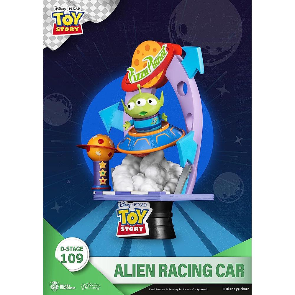 Foto 3 pulgar | Beast Kingdom Estatuilla D-stage Alien Racing Car 109 Toy Story