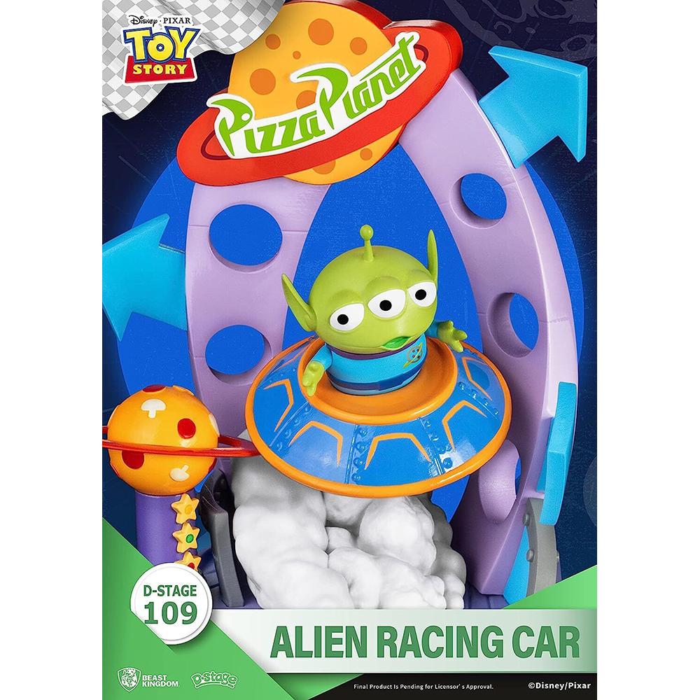 Foto 4 pulgar | Beast Kingdom Estatuilla D-stage Alien Racing Car 109 Toy Story