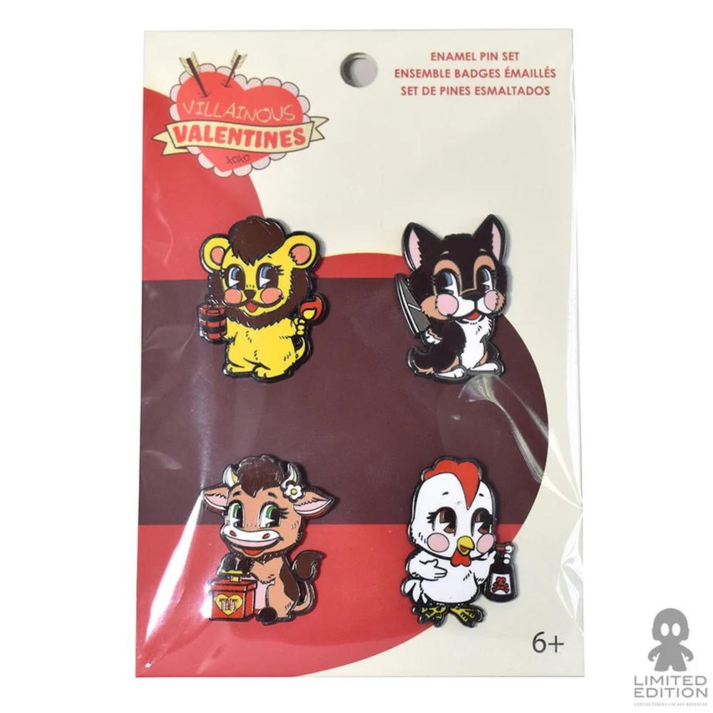 Foto 2 pulgar | Funko Pin Set Villainous Valentines Villains