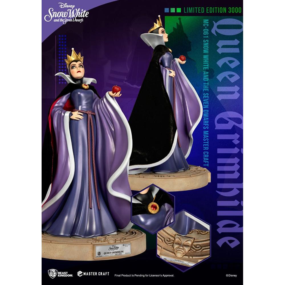 Foto 4 | Beast Kingdom Estatua The Seven Dwarfs Master Craft Queen Grimhilde Villains