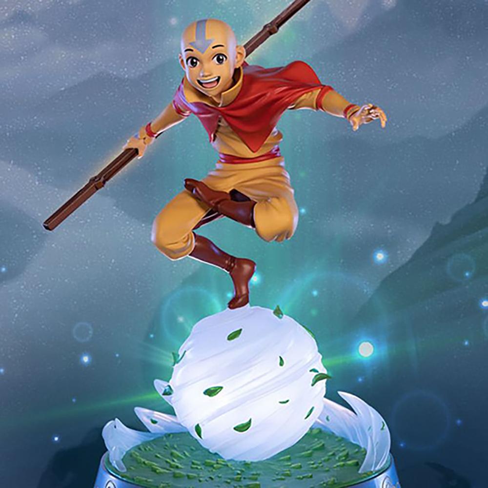 Foto 2 | First 4 Figures Estatuilla Aang Airbender Avatar: La Leyenda De Aang