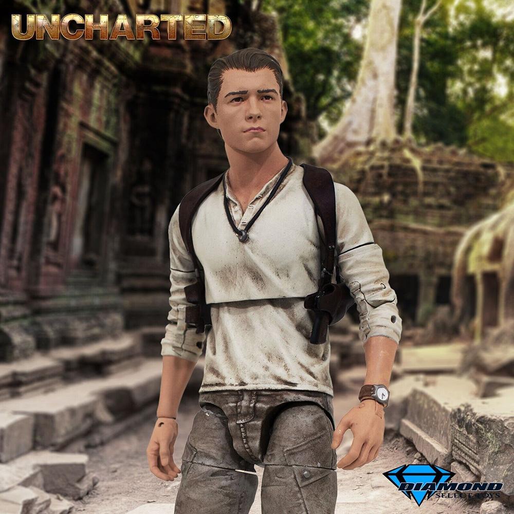 Foto 5 pulgar | Diamond Select Toys Figura Articulada Nathan Drake Dluxe : Fuera Del Mapa Ruben Fleischer Uncharted