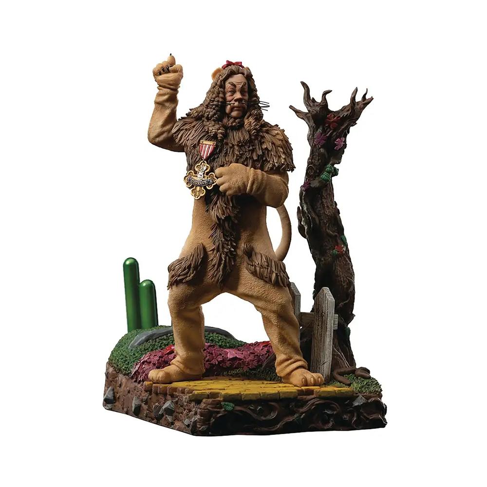 Iron Studios Estatuilla Cowardly Lion Deluxe Escala 1:10 El Mago De Oz