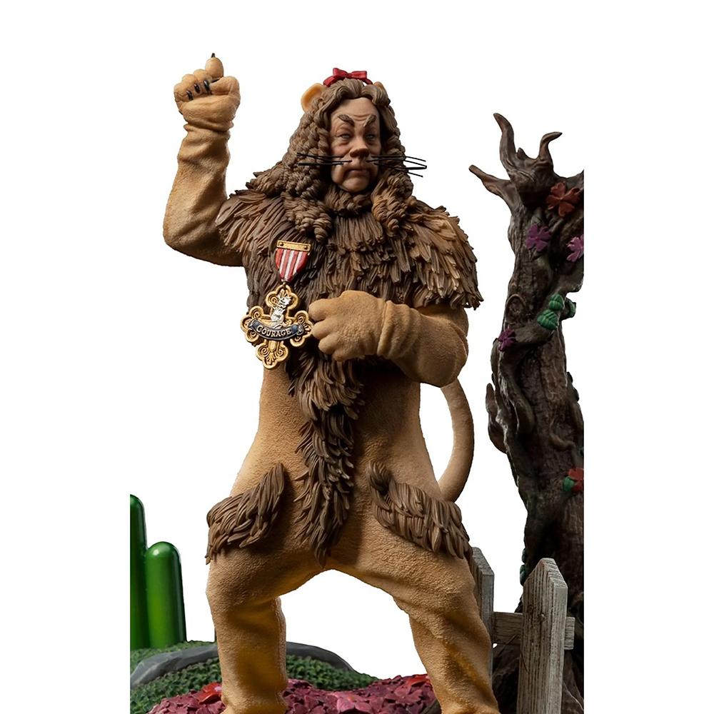 Foto 2 | Iron Studios Estatuilla Cowardly Lion Deluxe Escala 1:10 El Mago De Oz