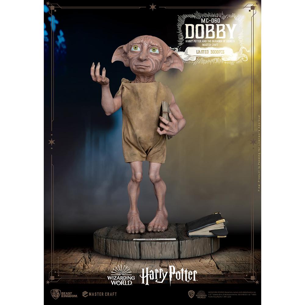 Foto 3 pulgar | Beast Kingdom Estatua Dobby Mc-060 Mc-069 Harry Potter