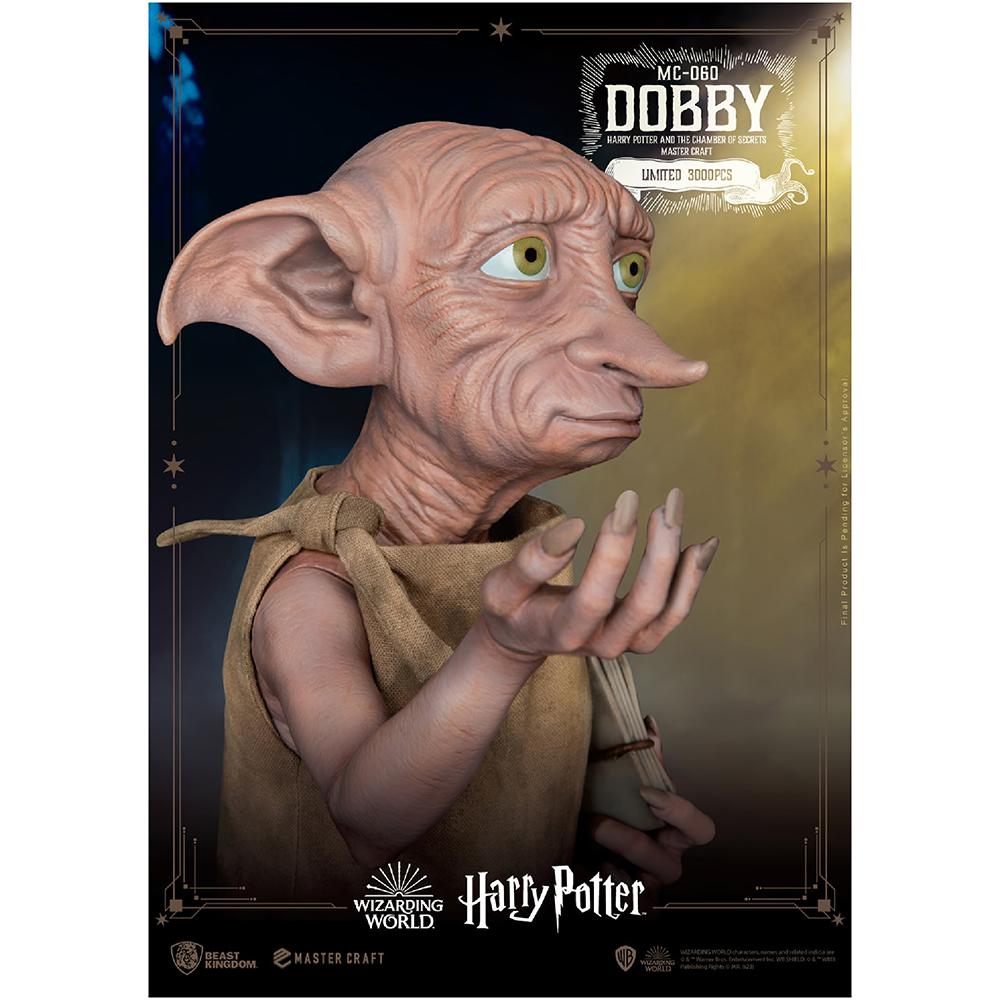 Foto 4 pulgar | Beast Kingdom Estatua Dobby Mc-060 Mc-069 Harry Potter