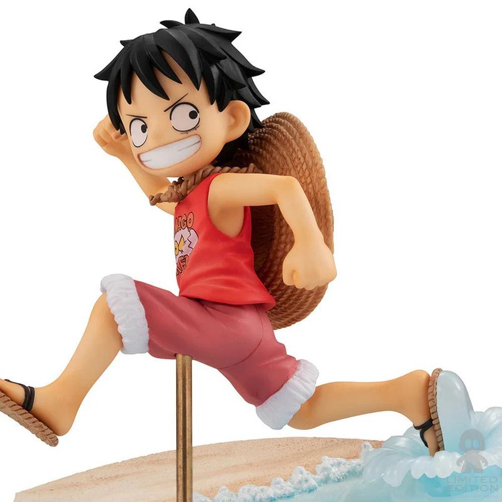 Foto 2 pulgar | Megahouse Figura Monkey. D. Luffy Run! Run! Run! One Piece