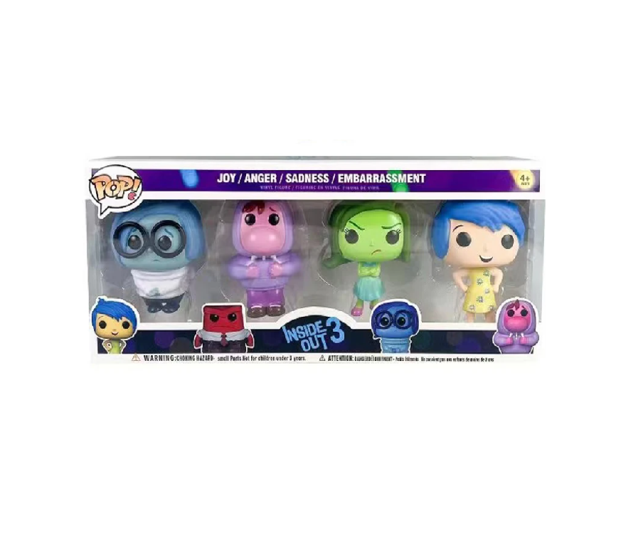 Foto 1 | Funko Pop Disney Intensamente 2 Inside Out Tristeza, Vergüenza, Desagrado Y Alegría