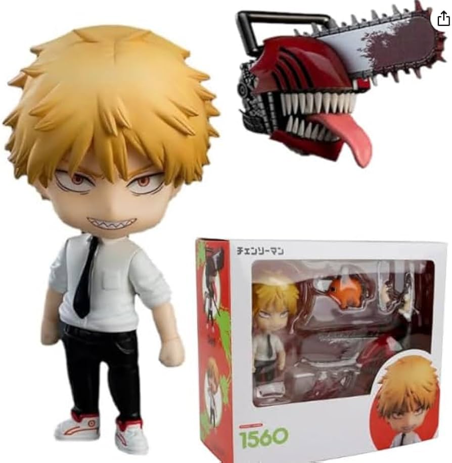 Foto 3 pulgar | Figura Nendoroid Chainsaw Man Denji con Pochita 1560