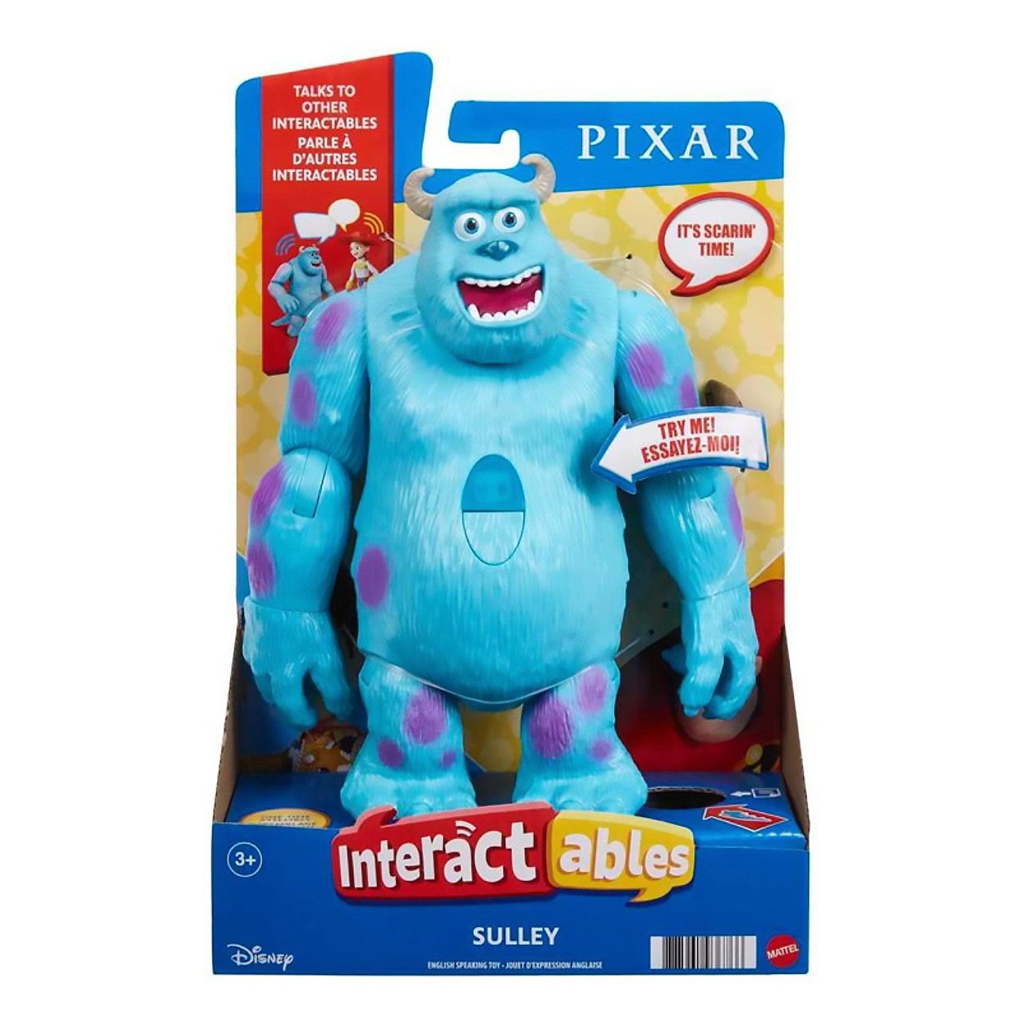 Foto 2 pulgar | Figura Interactiva Sulley Disney Pixar En Español