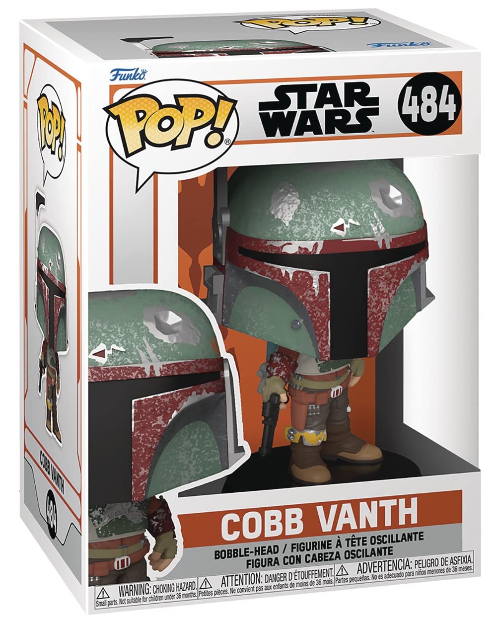 Foto 4 pulgar | Figura de Vinilo Funko Pop Star Wars The Mandalorian Cobb Vanth - Venta Internacional