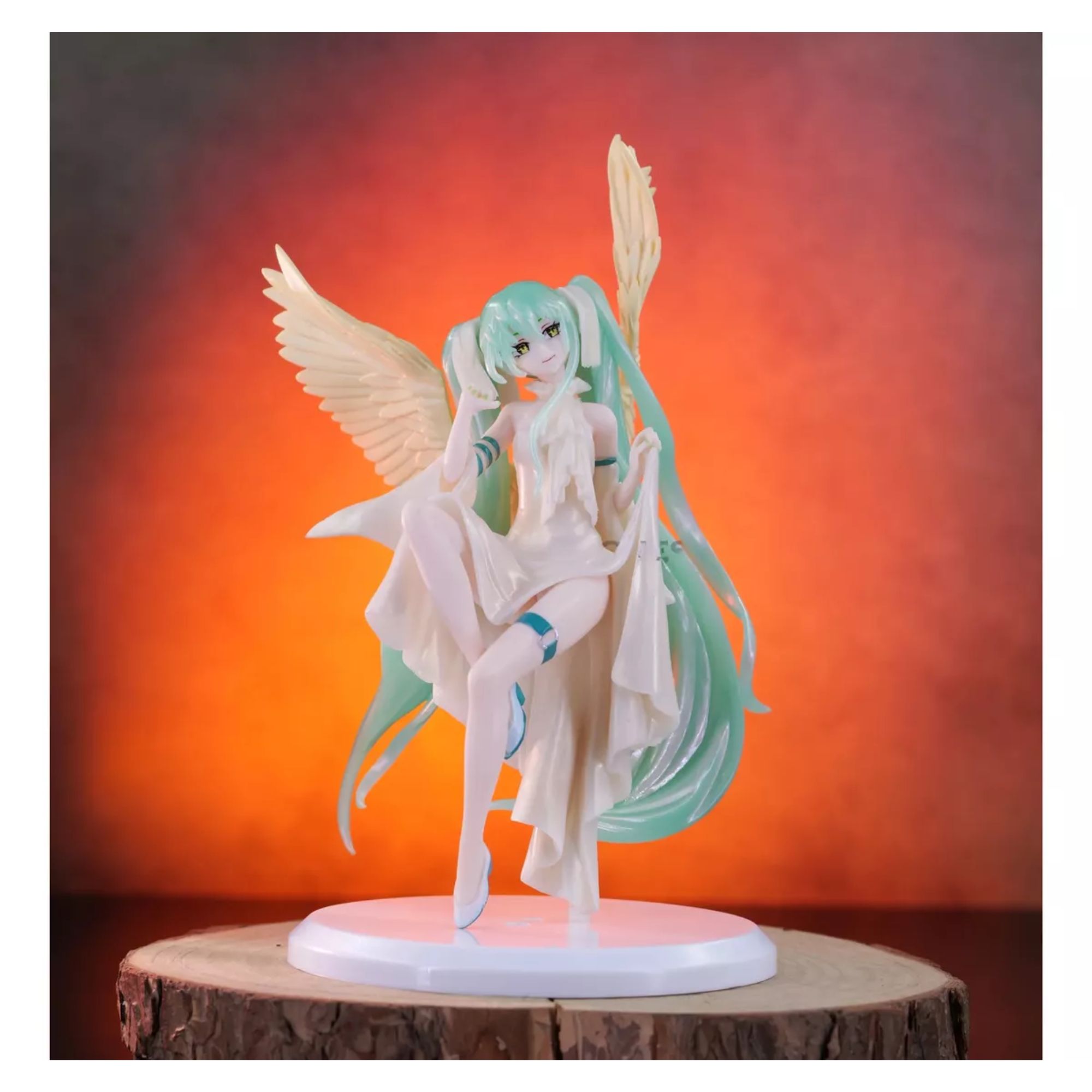 Foto 7 pulgar | Figura Hatsune Miku Fairy Ángel Vocaloid 20 cm Mr. Gadgets