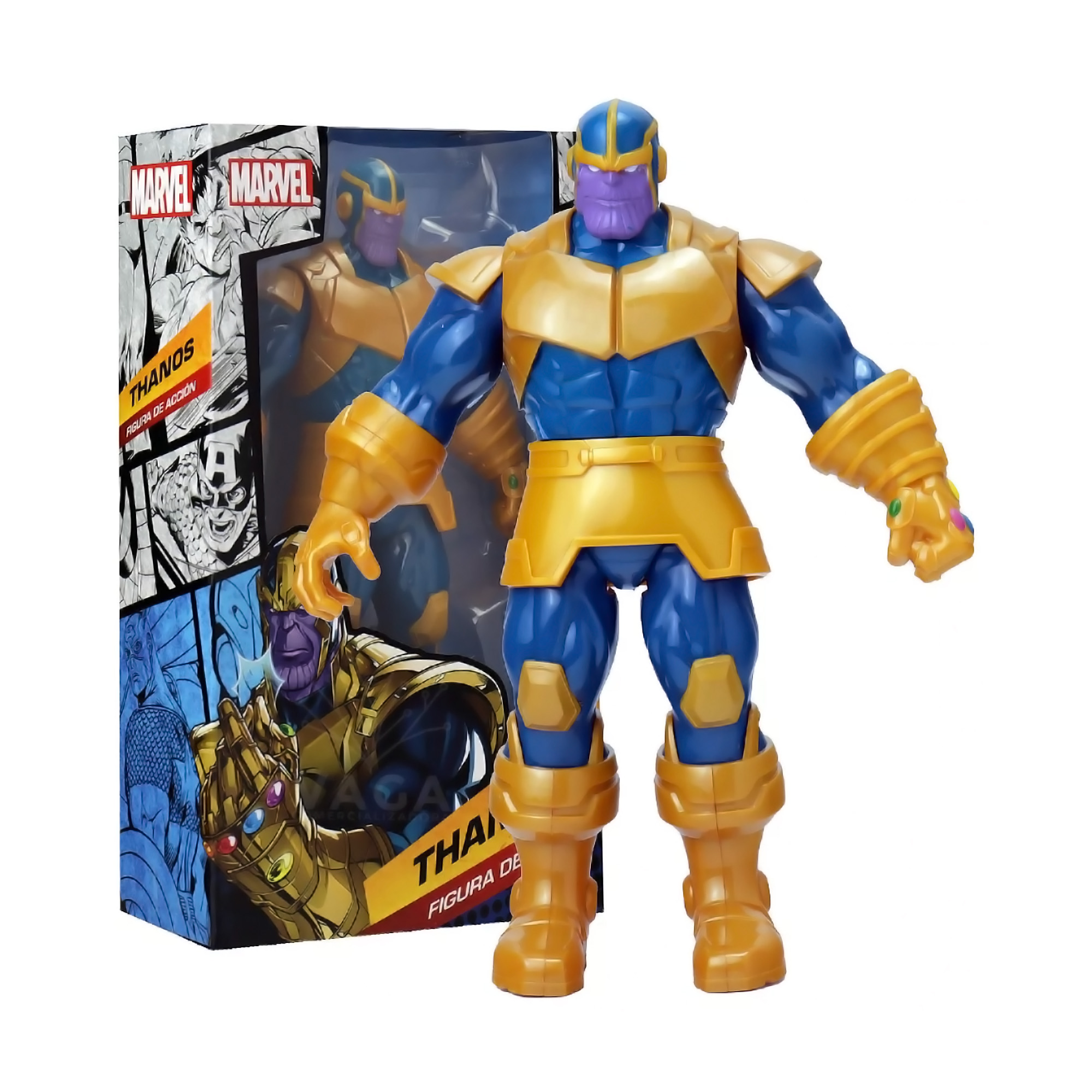 Foto 2 pulgar | Thanos Figuras De Acción Marvel Juguetes Para Niños