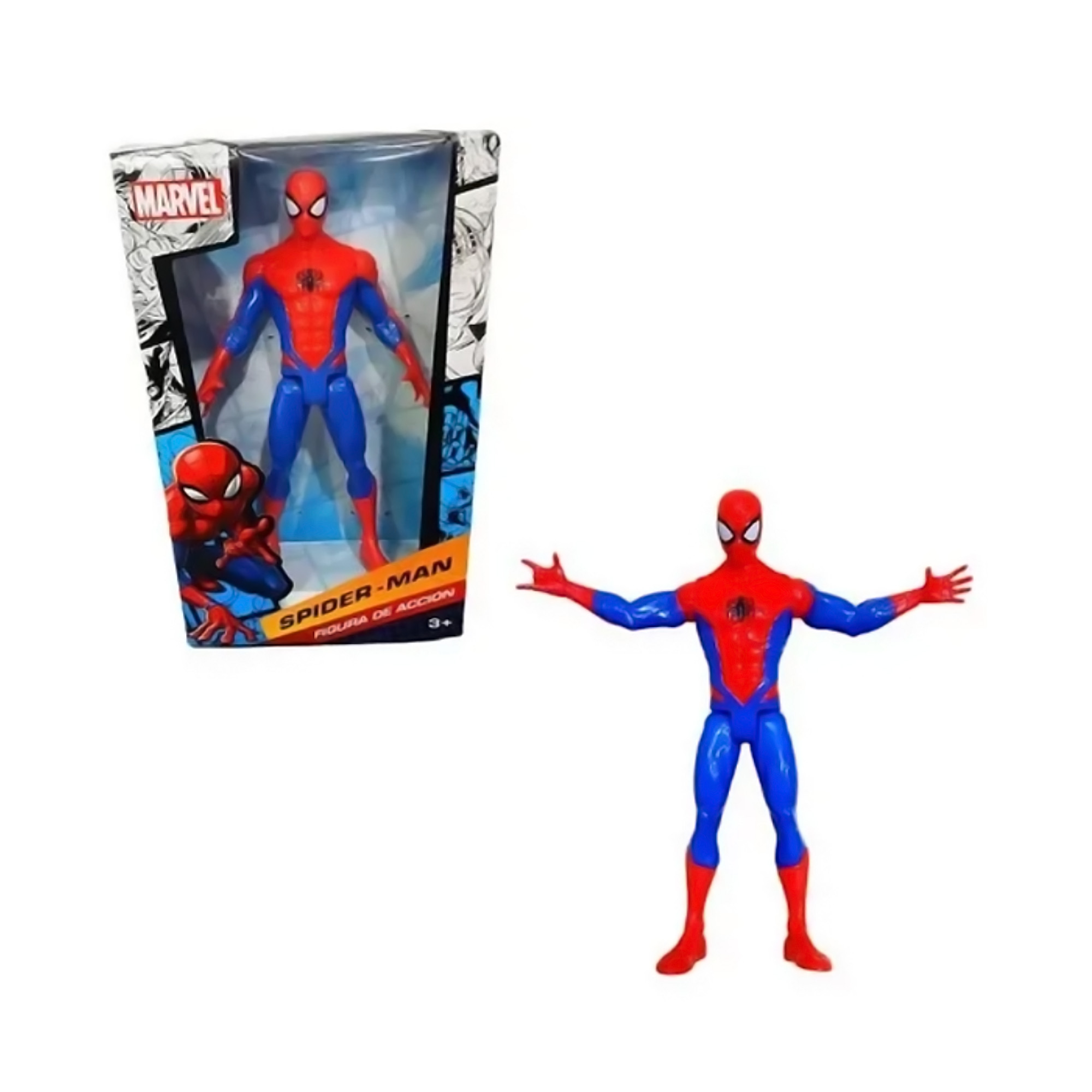 Foto 3 pulgar | Spiderman Hombre Araña 22cm Articulado Figura Accion