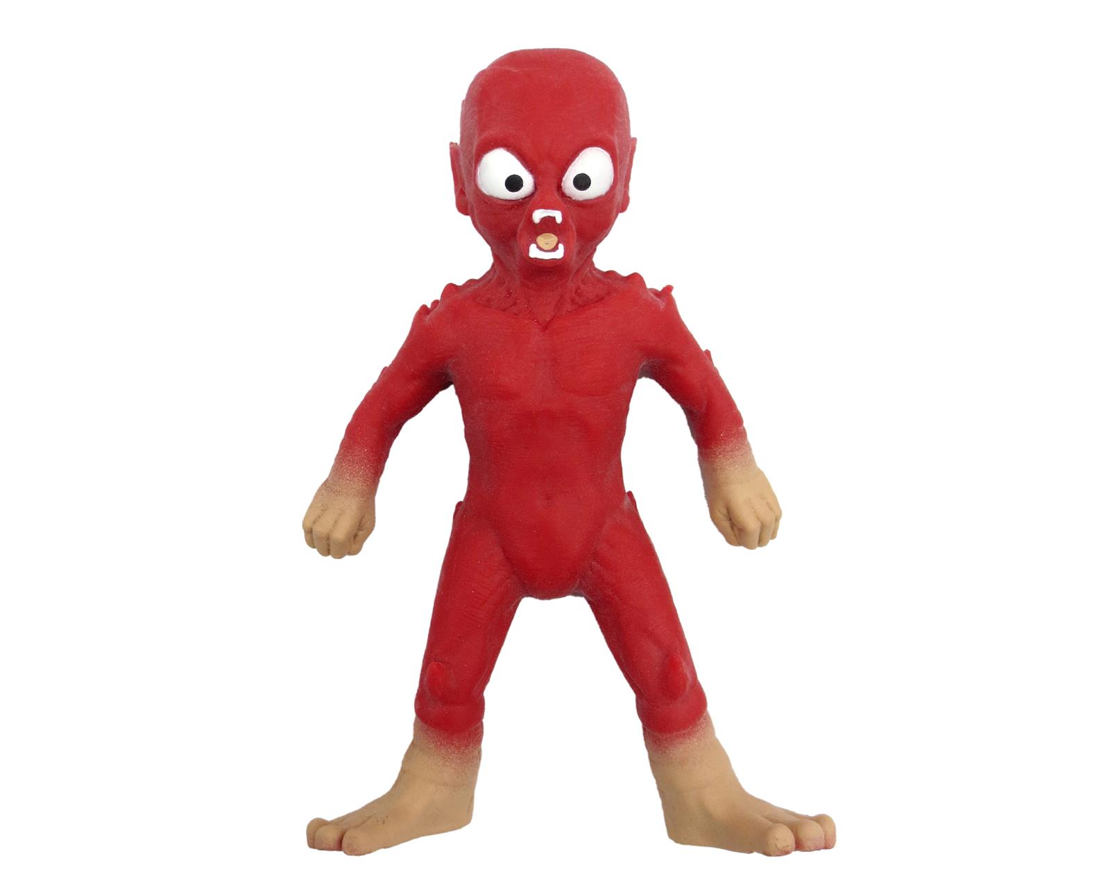 Muñeco de Acción Flexible y Moldeable Flexors Alien Rojo 15 cm para Niños