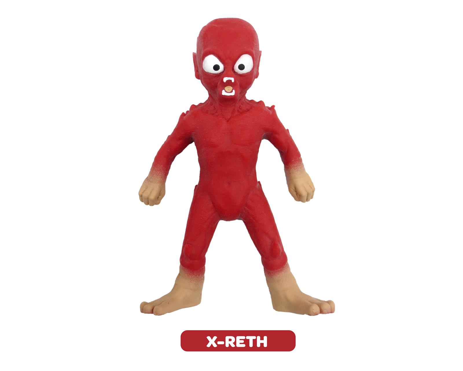Foto 2 | Muñeco de Acción Flexible y Moldeable Flexors Alien Rojo 15 cm para Niños