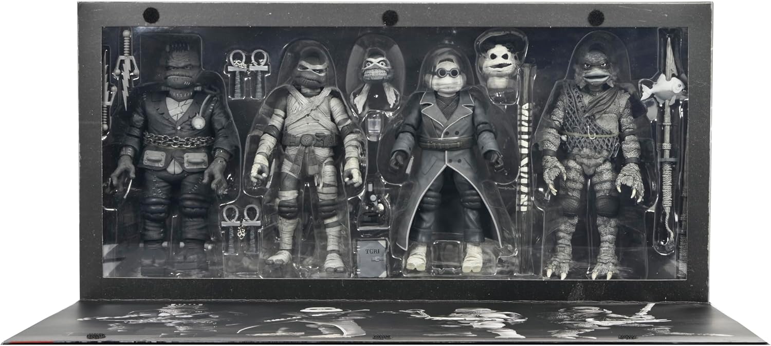 Foto 4 | Neca Tortugas Ninja Mutantes Universales - Figura De Acción 7 Pulgadas