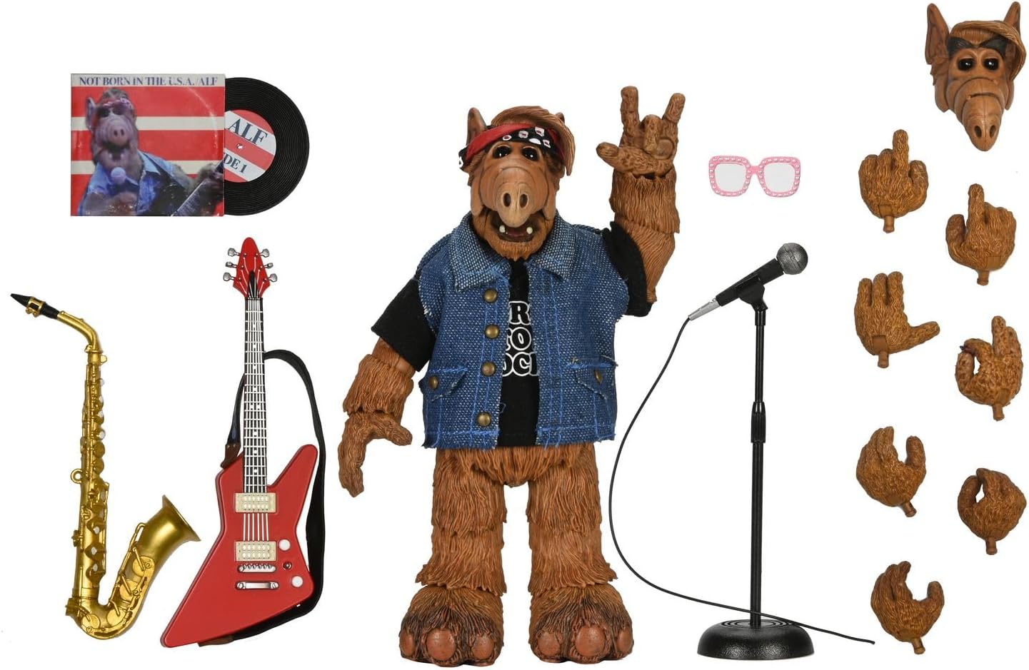 Figura De Acción Born To Rock Alf De Neca Ultimate