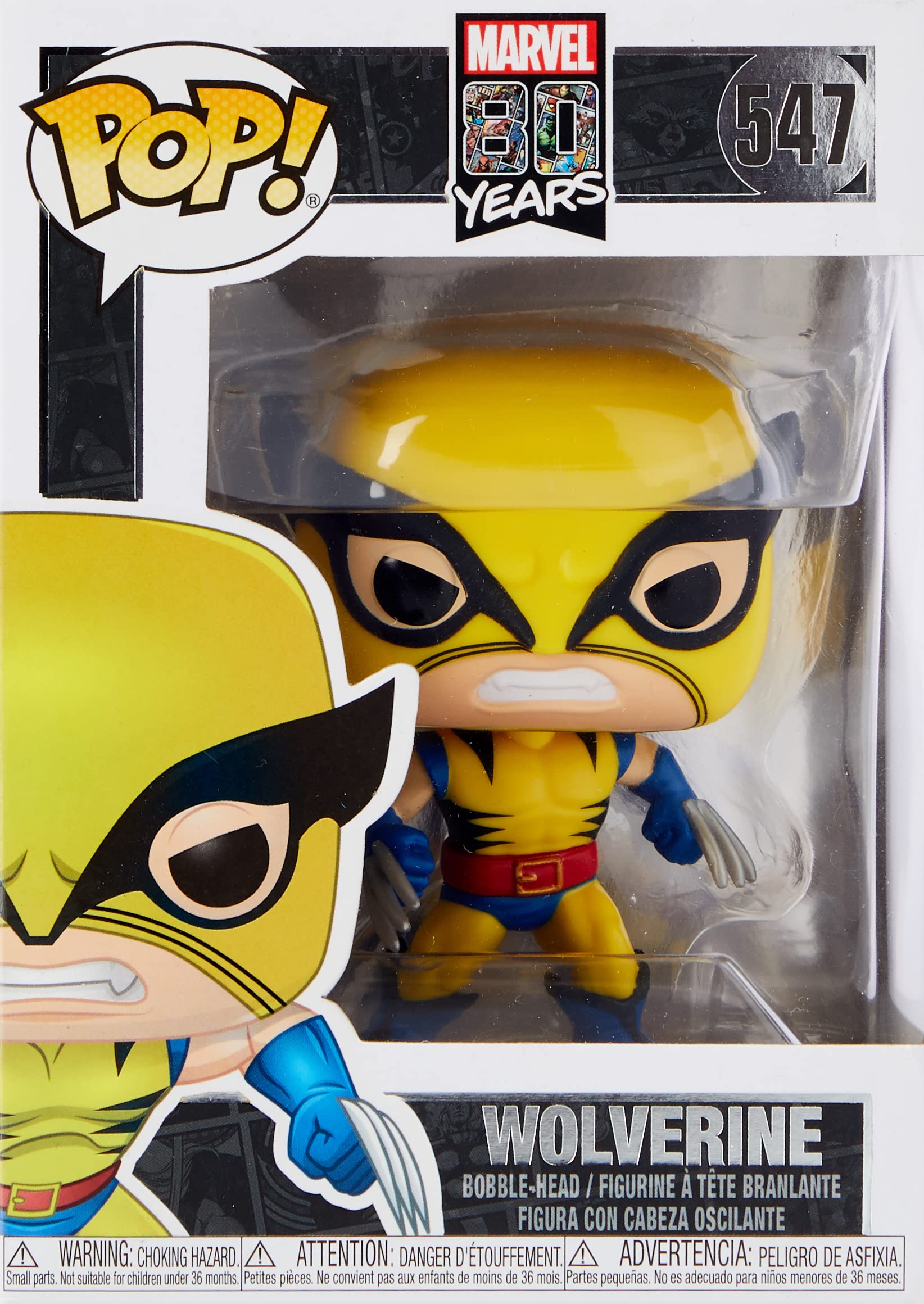 Foto 3 pulgar | Funko Pop Marvel: 80th - First Appearance Wolverine