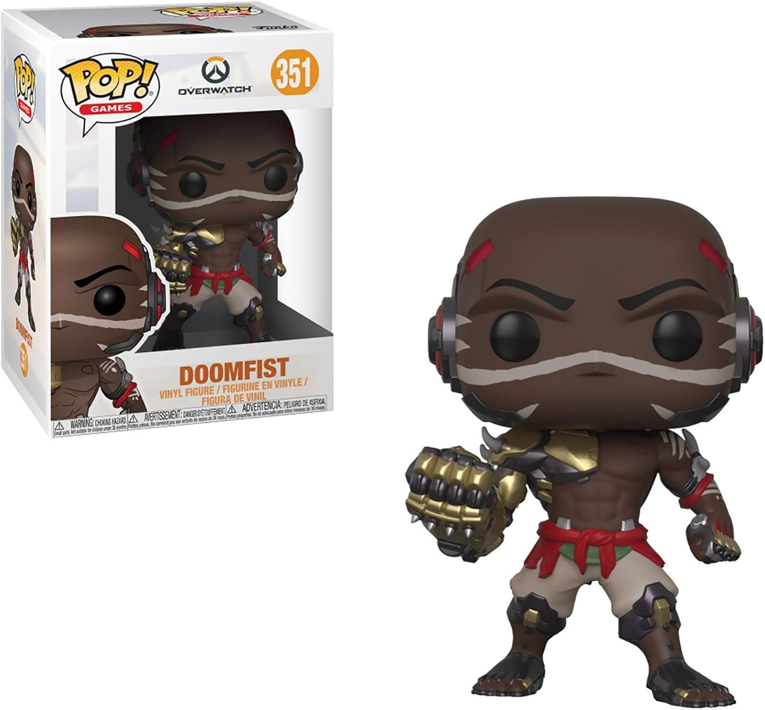 Foto 2 pulgar | Funko Pop Figure Games Overwatch Doomfist, Multicolor