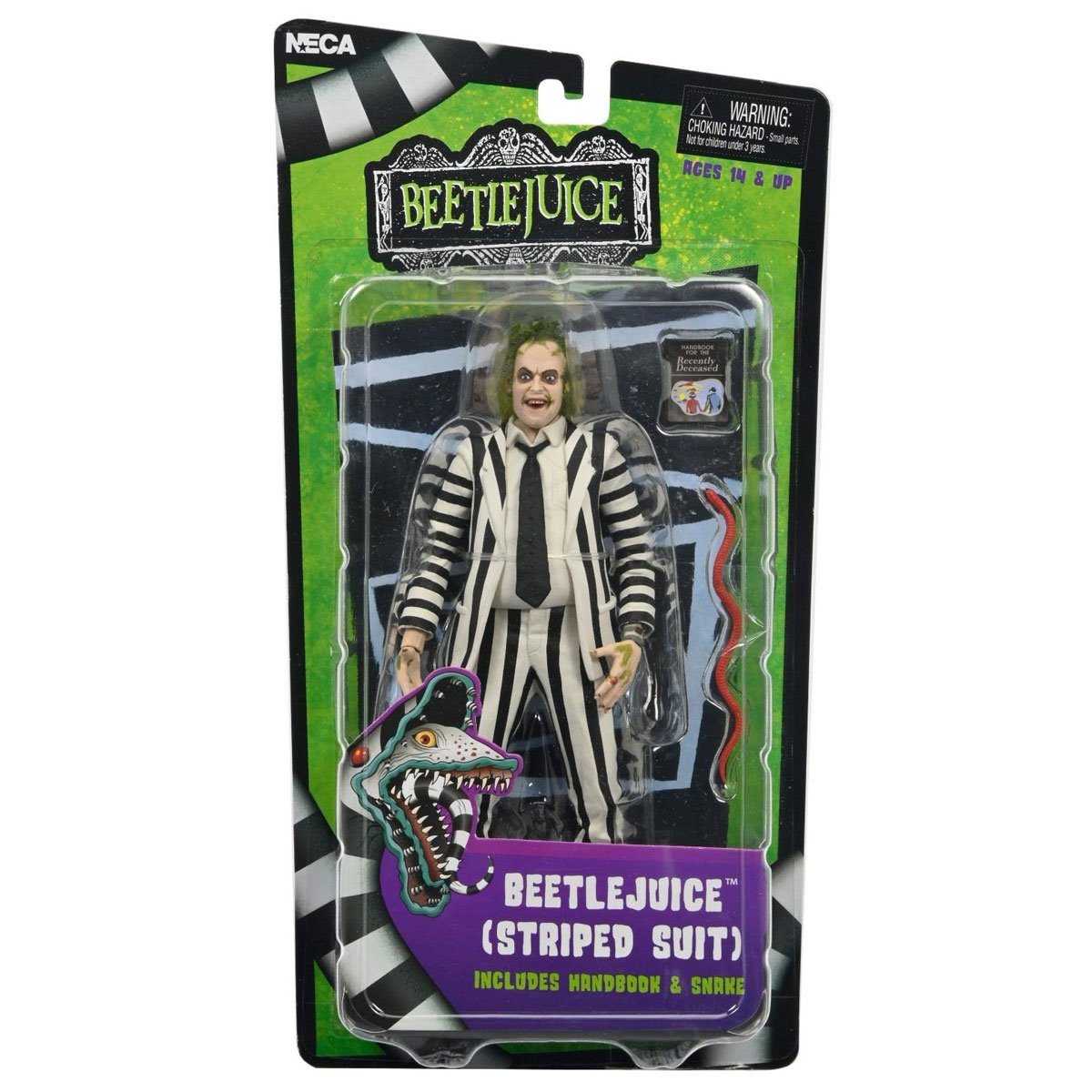 Beetlejuice (1988) Figura Escala 7 Pulgadas De Neca