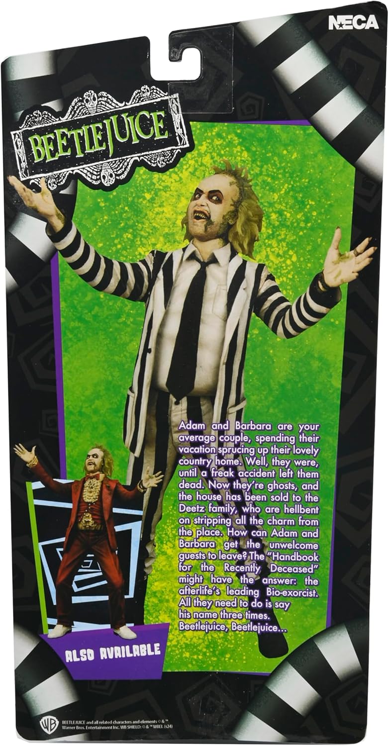 Foto 2 | Beetlejuice (1988) Figura Escala 7 Pulgadas De Neca