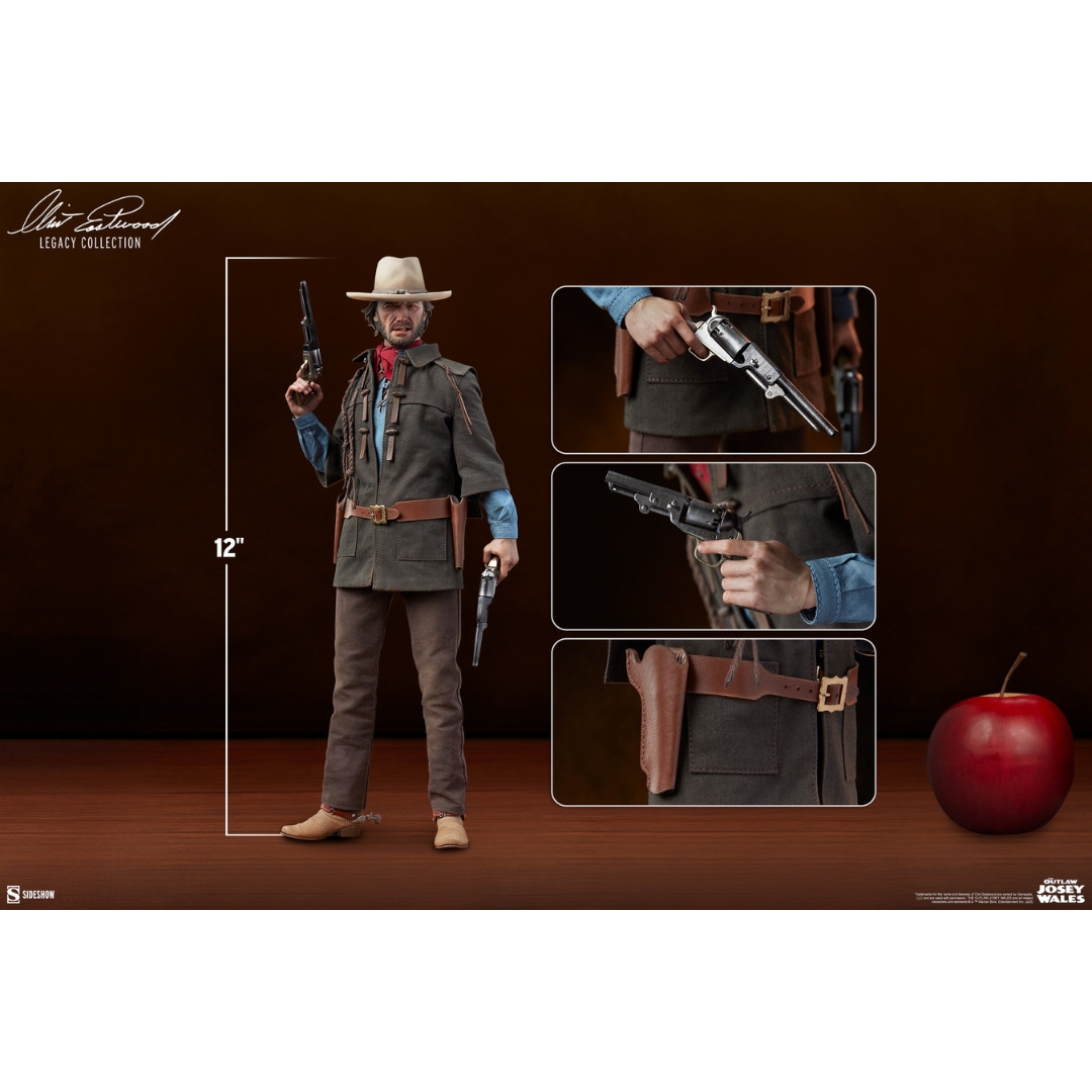 Foto 4 | Figura de Acción The Outlaw Josey Wales Sideshow