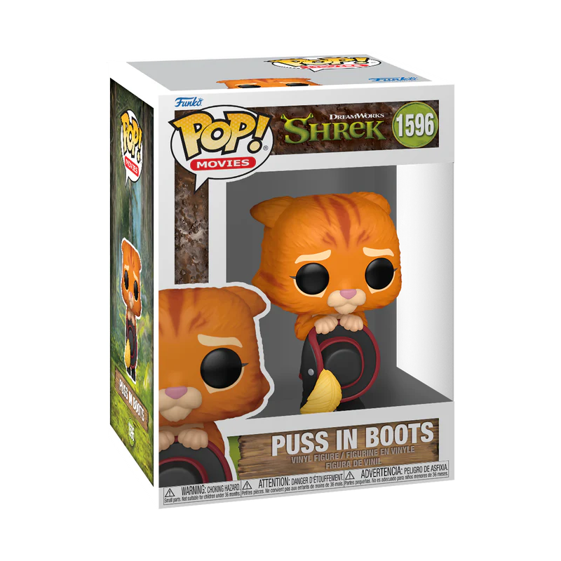 Funko Pop Movies: Shrek 30 Aniversario - Gato Con Botas