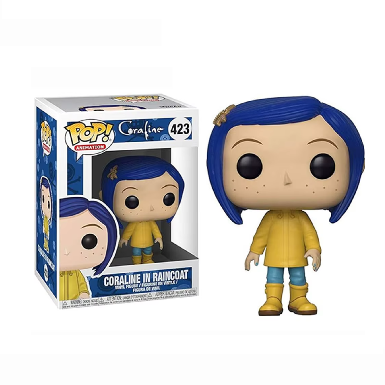 Foto 2 pulgar | Funko Pop! Coraline - Coraline In Raincoat #423