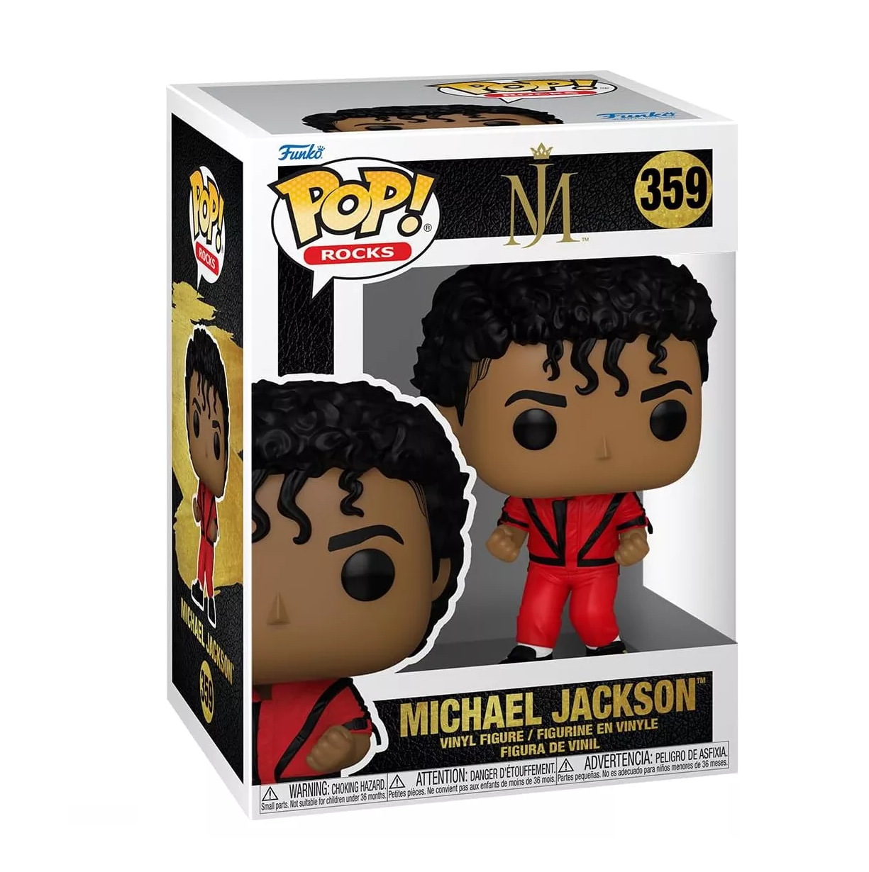 Foto 2 pulgar | Funko Pop Rocks: Michael Jackson Thriller #359