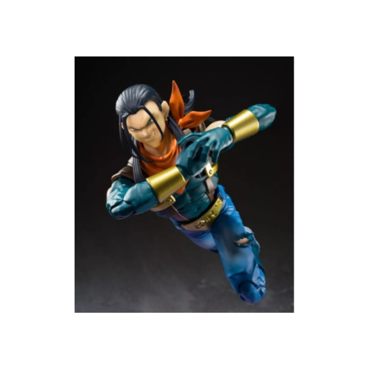 Foto 4 pulgar | Figura Dragon Ball Gt S.h.figuarts Super Android 17