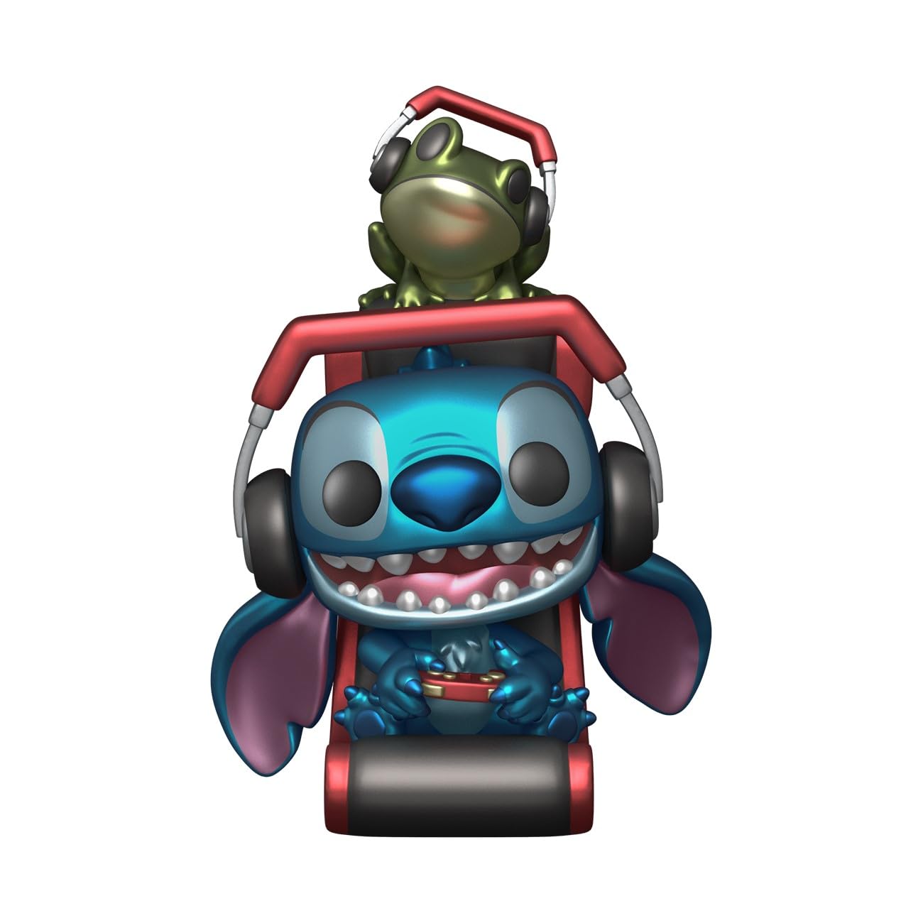 Foto 3 pulgar | Funko Pop! Gamer Stitch Metálico Lilo & Stitch - Venta Internacional