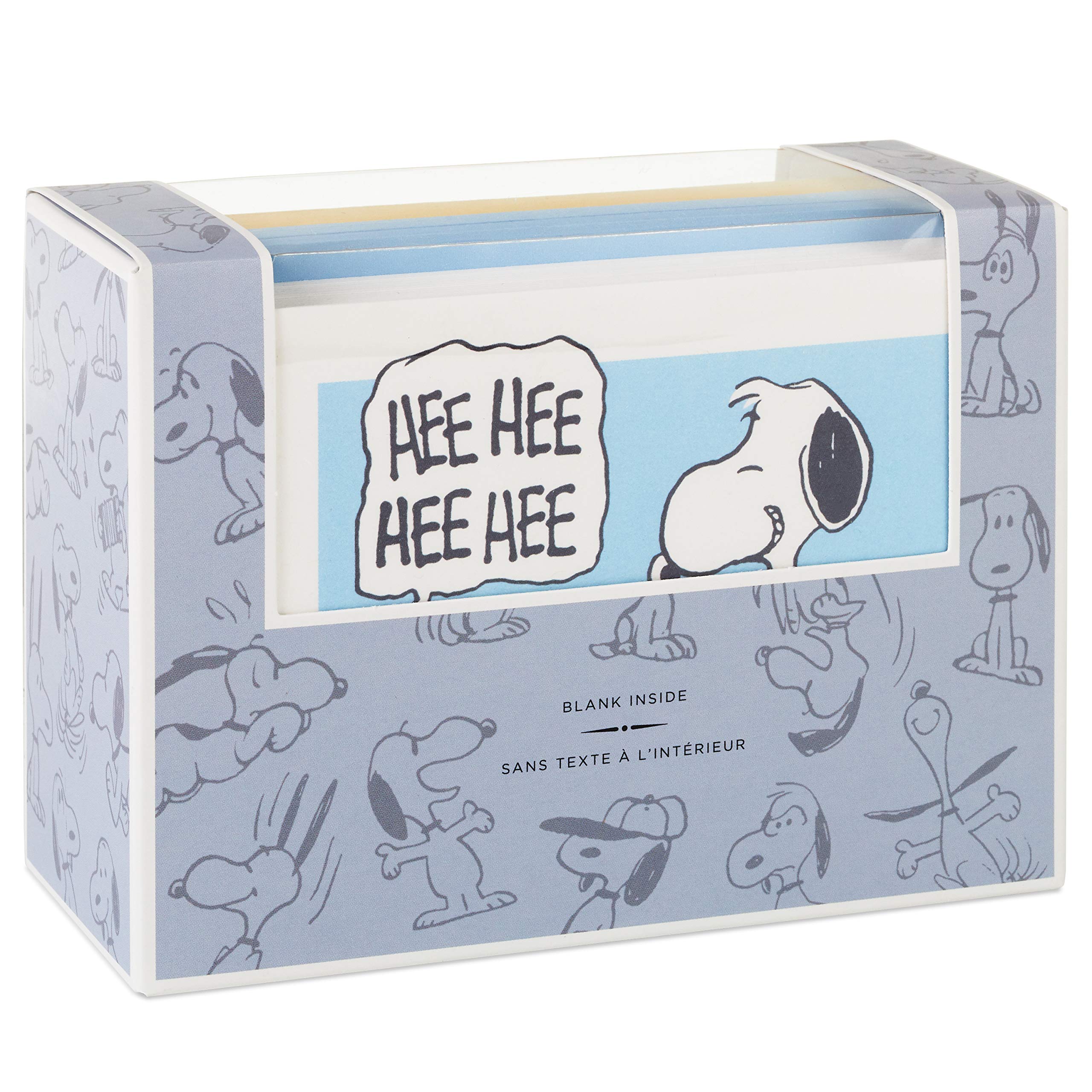 Foto 3 | Surtido De Tarjetas En Blanco Hallmark Peanuts Para El 70 Aniversario - Venta Internacional.