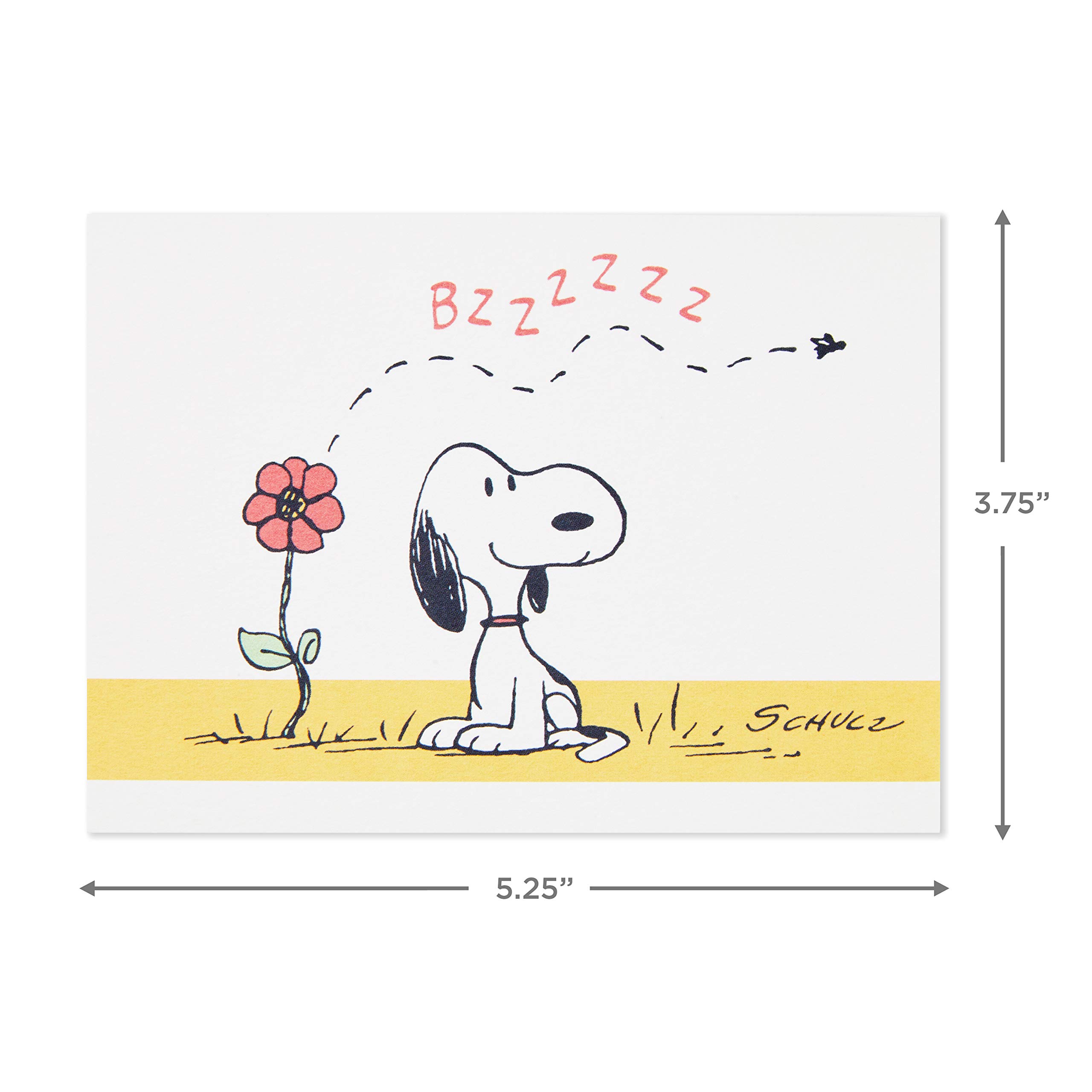 Foto 6 | Surtido De Tarjetas En Blanco Hallmark Peanuts Para El 70 Aniversario - Venta Internacional.