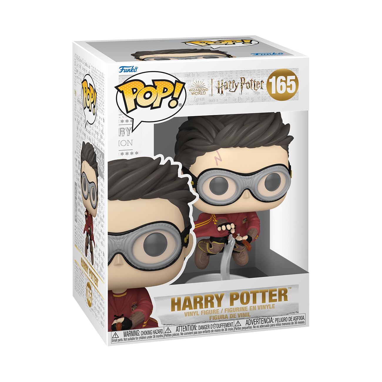 Figura De Vinilo Coleccionable Funko Pop! Harry Potter Con Escoba - Venta Internacional.